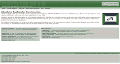 Desktop Screenshot of absolute-inc.com
